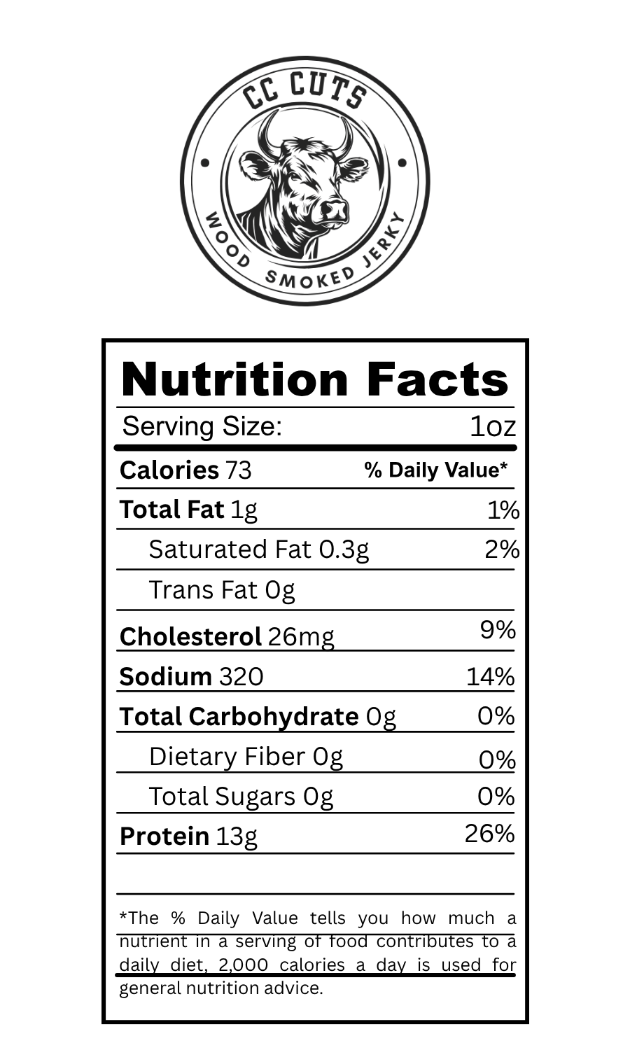 Smoked Black Pepper Jerky